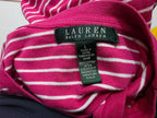 Playera Ralph Lauren Manga Corta Fucsia Grande