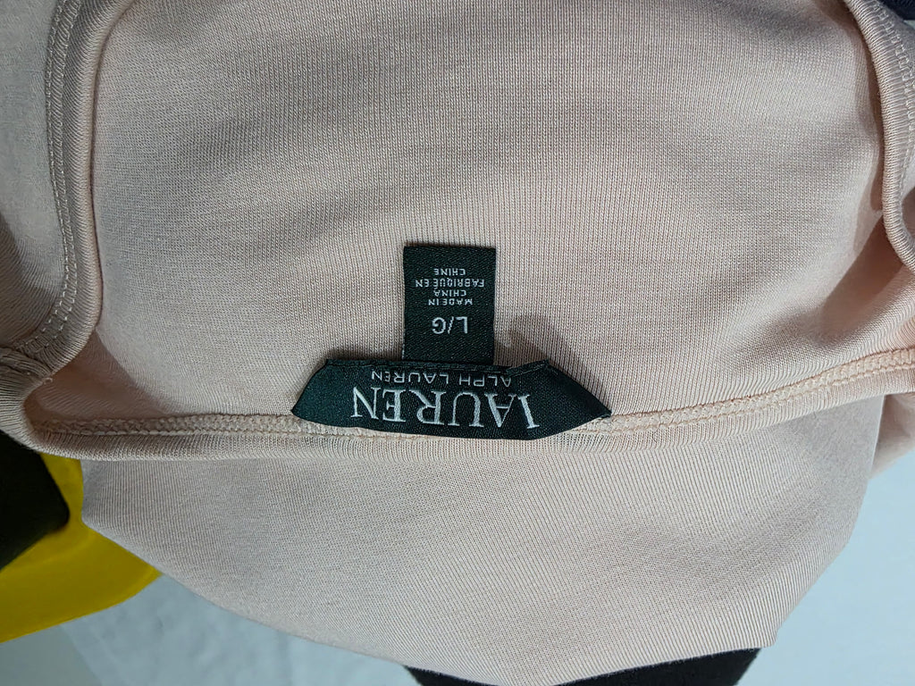 Playera Basica Ralph Lauren Manga Corta Talla Grande Rosa
