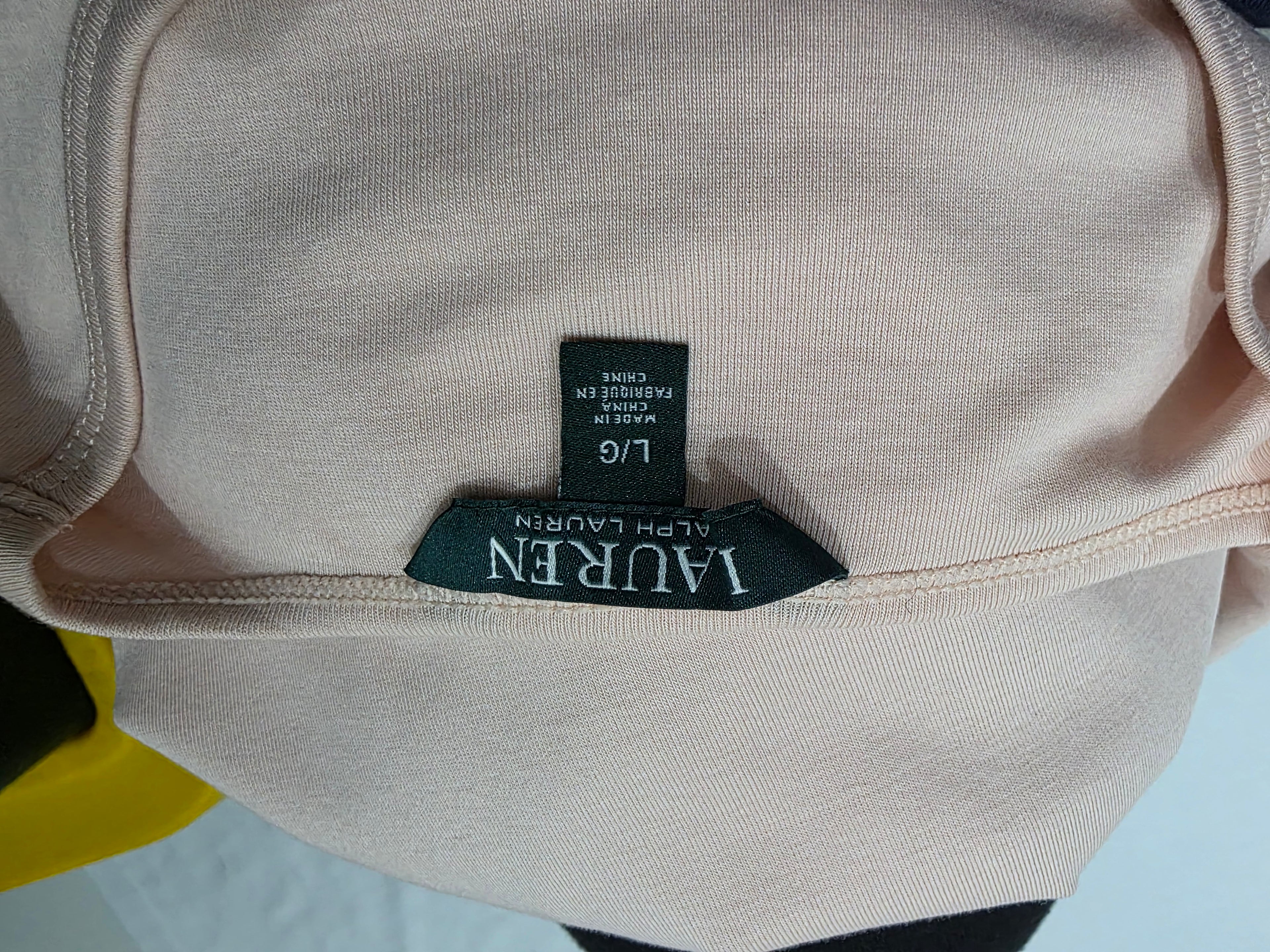 Playera Basica Ralph Lauren Manga Corta Talla Grande Rosa