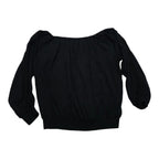 Blusa Campesina Ralph Lauren Denim An Supply Color Negro