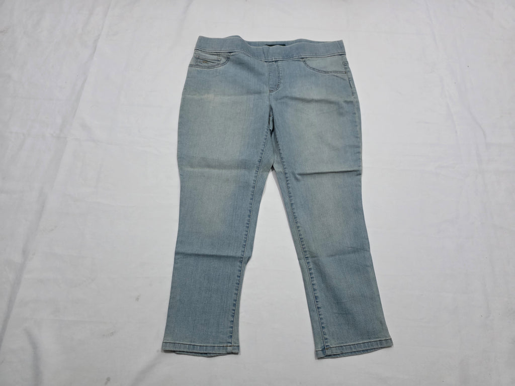 Jegging Ralph Lauren De Mujer Talla 14 Azul Claro
