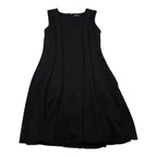 Vestido Karl Lagerfeld Sin Mamgas Talla 12 Color Negro