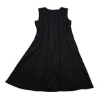 Vestido Karl Lagerfeld Sin Mamgas Talla 12 Color Negro