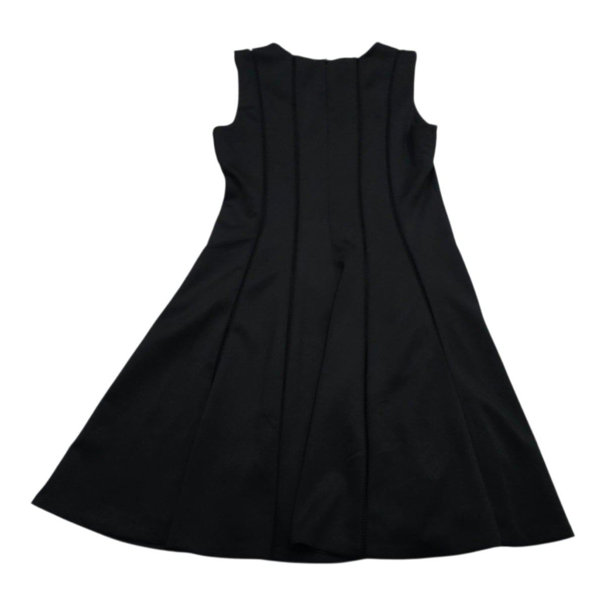 Vestido Karl Lagerfeld Sin Mamgas Talla 12 Color Negro