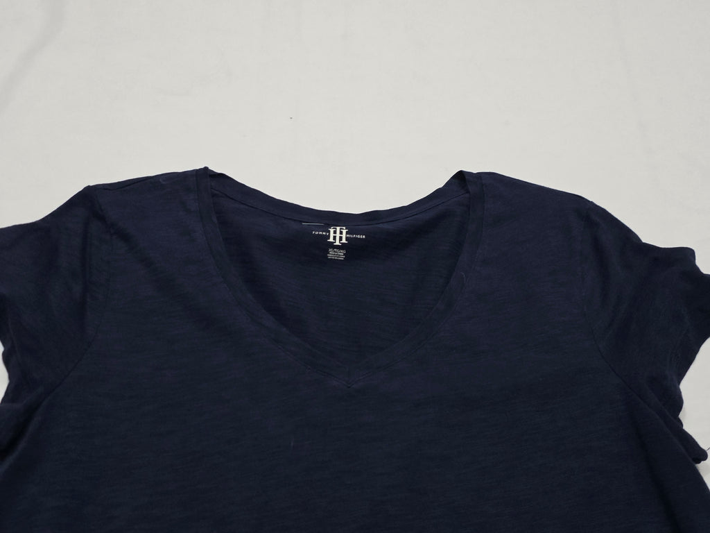 Playera Ligera Tommy Hilfiger Mujer Extra Grande Manga Corta