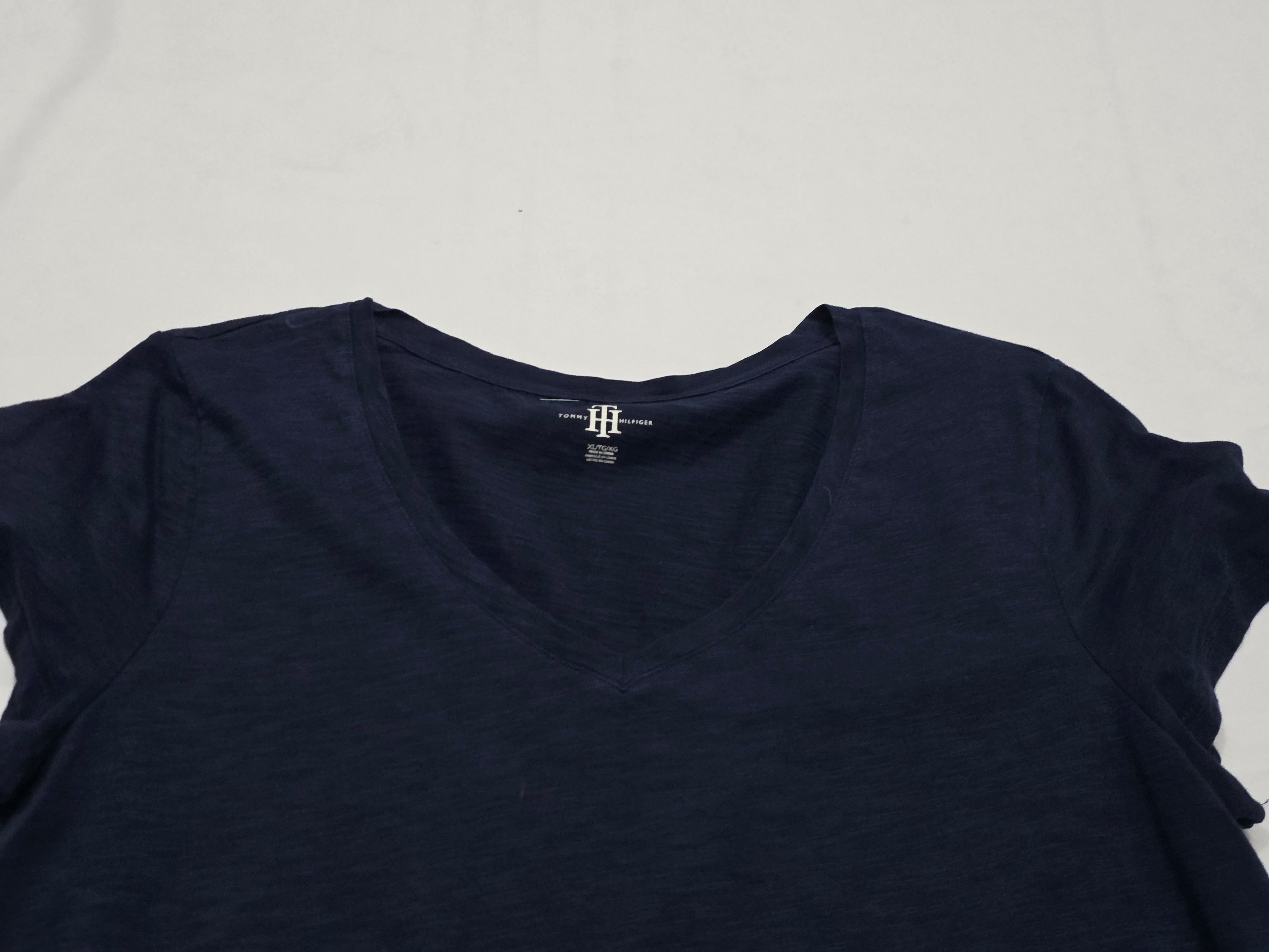 Playera Ligera Tommy Hilfiger Mujer Extra Grande Manga Corta