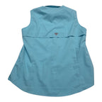 Camisa De Mujer Sin Mangas Columbia Pfg Azul Celeste