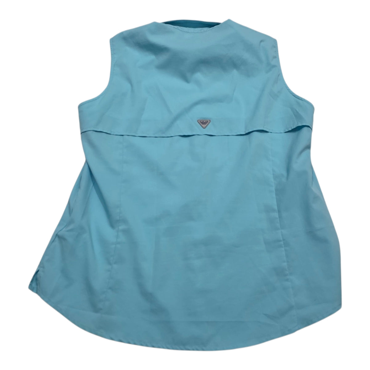 Camisa De Mujer Sin Mangas Columbia Pfg Azul Celeste