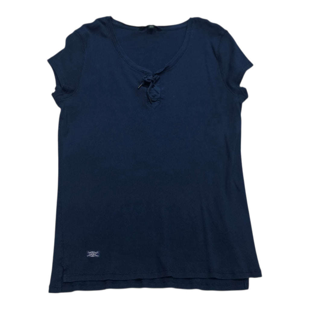Playera Mujer Ralph Lauren Extra Grande Manga Corta Azul