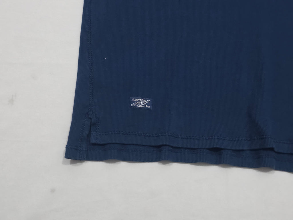Playera Mujer Ralph Lauren Extra Grande Manga Corta Azul