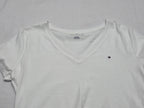 Playera Basica Tommy Hilfiger Extra Grande Blanco Mujer