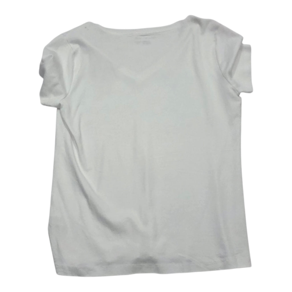 Playera Basica Tommy Hilfiger Extra Grande Blanco Mujer