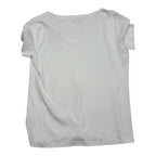 Playera Basica Tommy Hilfiger Extra Grande Blanco Mujer