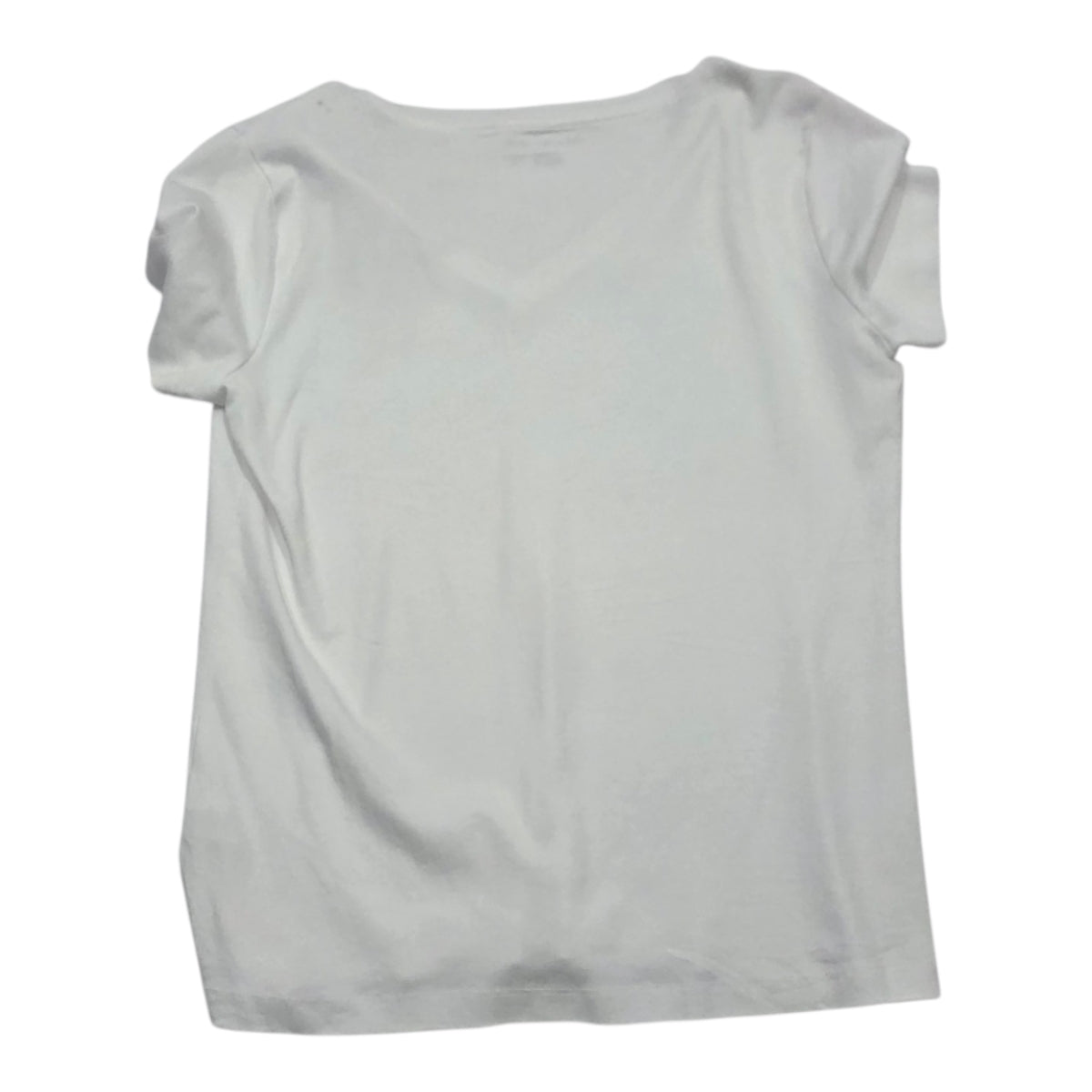 Playera Basica Tommy Hilfiger Extra Grande Blanco Mujer