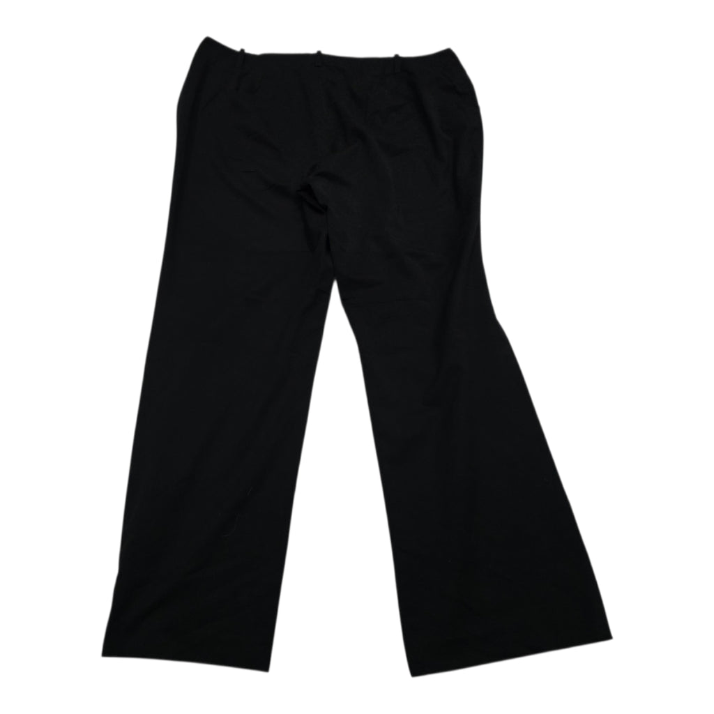 Pantalon Ralph Lauren Vestir Talla 16 Color Negro Sanderson