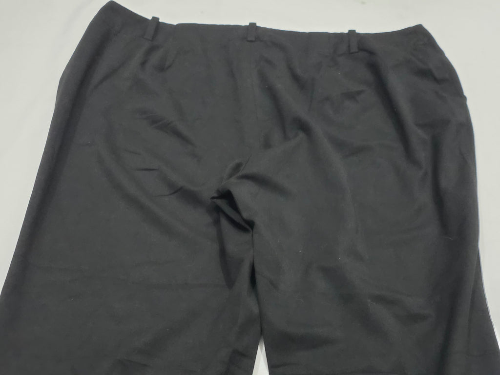 Pantalon Ralph Lauren Vestir Talla 16 Color Negro Sanderson
