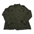 Chamarra Ligera Ralph Lauren Mujer Color Verde Con Botones
