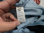 Camisa Mujer Tommy Hilfiger Relaxed Fit Azul Acero Talla Xxl