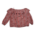 Blusa Michael Kors Off Shoulder De Mujer Talla 1x Naranja