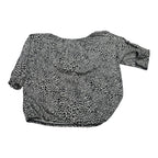 Blusa Michael Kors Talla 2x Animal Print.negro/gris