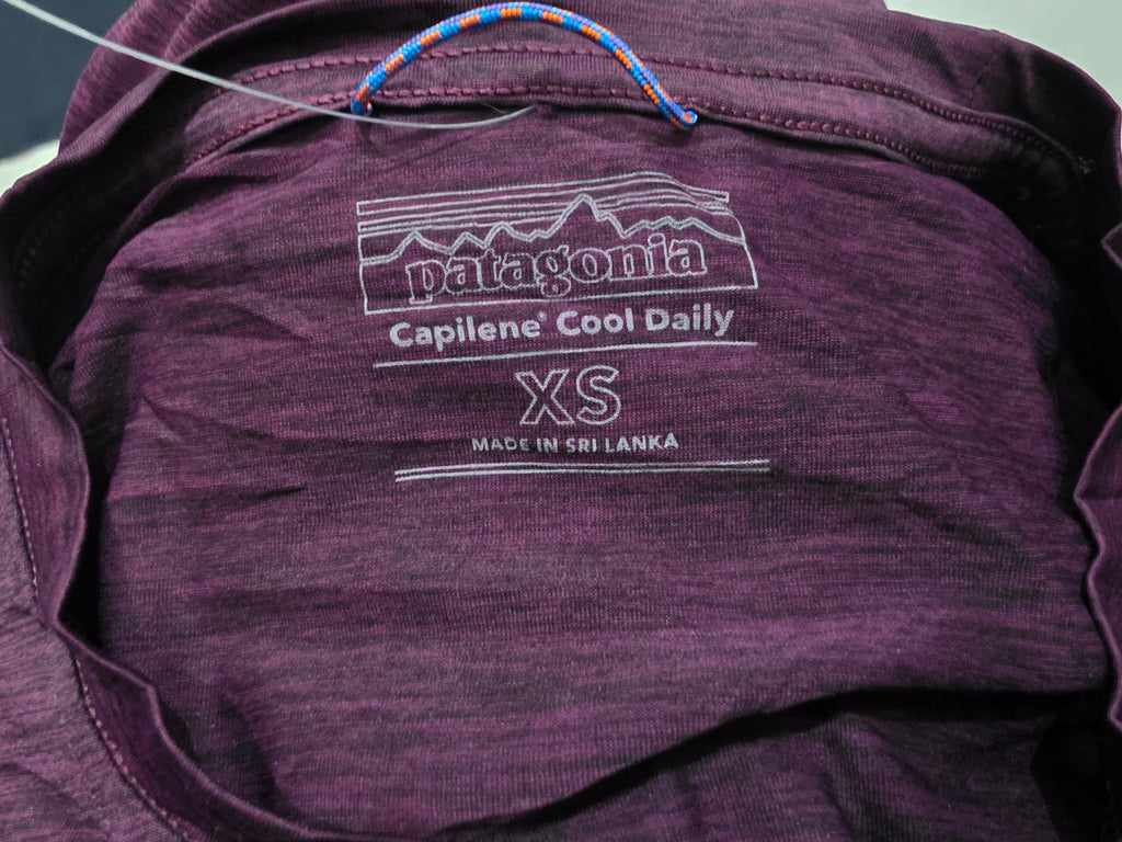 Playera Patagoniamujer Capilene Cool Dail Extrachica Morada