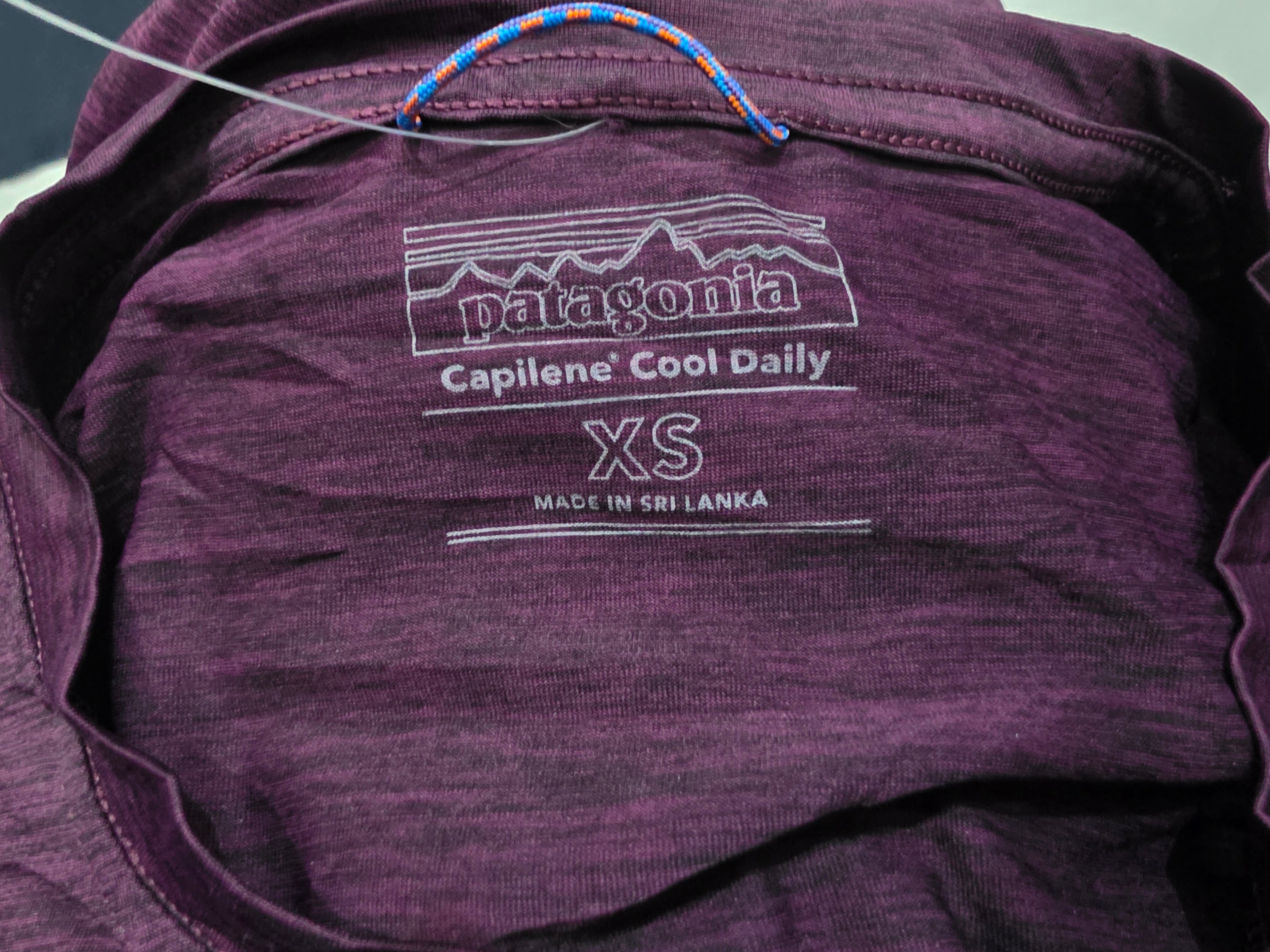Playera Patagoniamujer Capilene Cool Dail Extrachica Morada