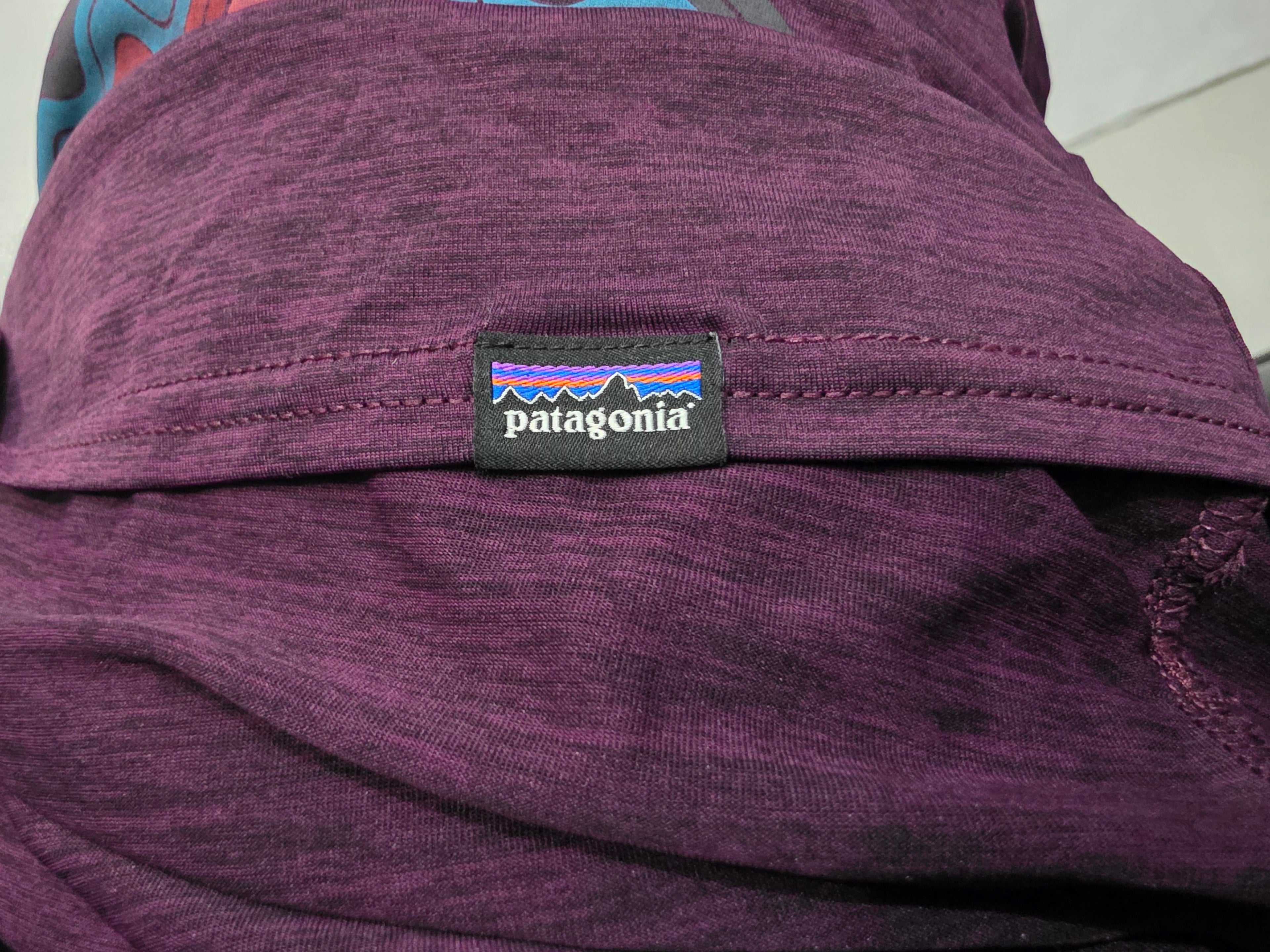 Playera Patagoniamujer Capilene Cool Dail Extrachica Morada