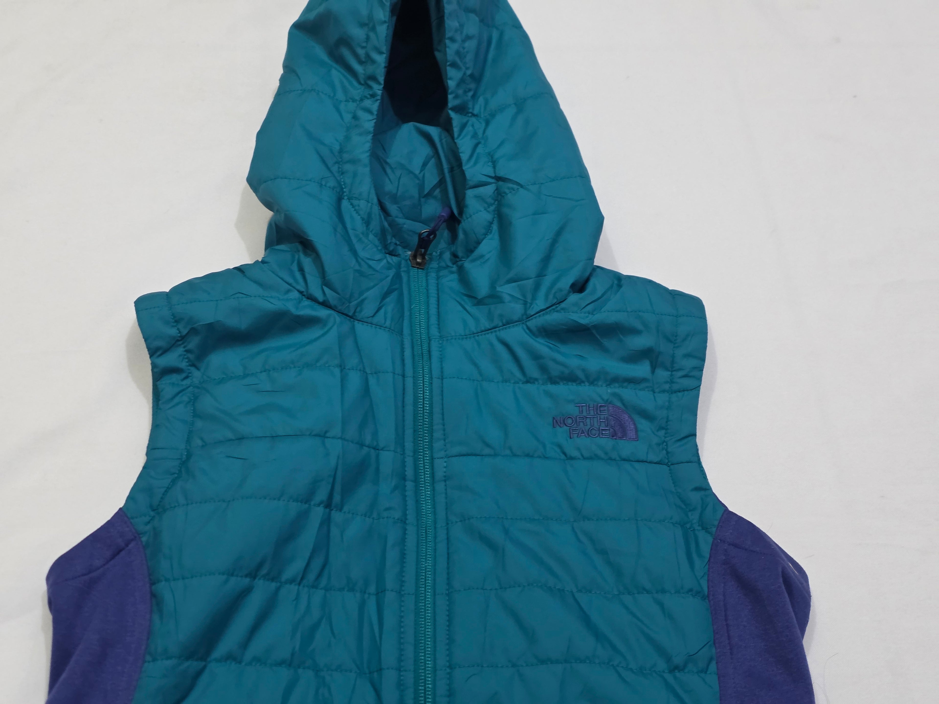 Chaleco The North Face Extra Chico Azul Petróleo De Mujer