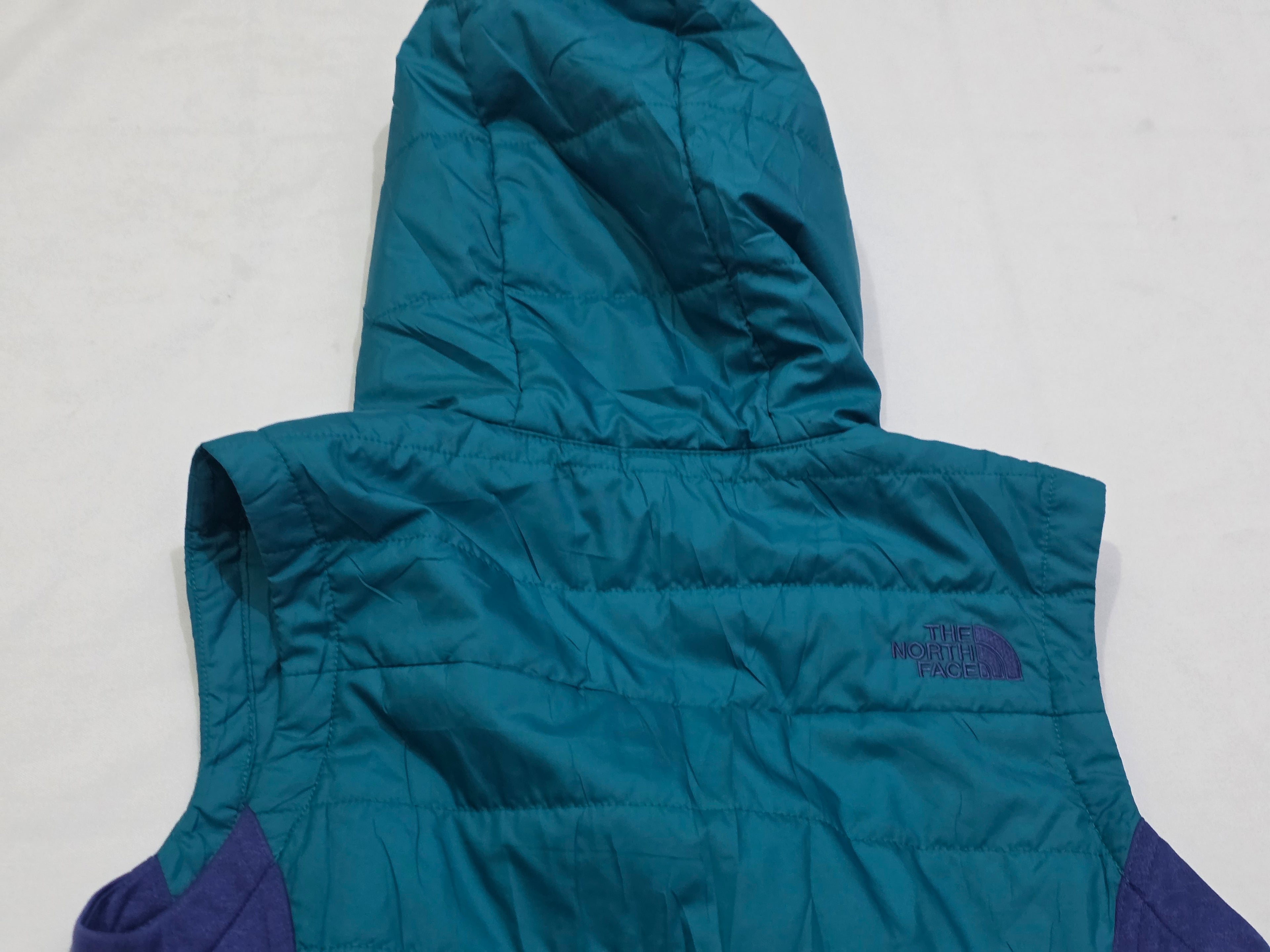 Chaleco The North Face Extra Chico Azul Petróleo De Mujer