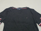 Playera Tommy Hilfiger Mujer Talla Chica Negra Manga Corta