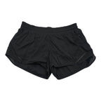 Short Lululemon De Mujer Talla 6 Gris Oscuro Rayado