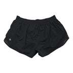Short Lululemon De Mujer Talla 6 Gris Oscuro Rayado