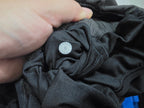Short Lululemon De Mujer Talla 6 Gris Oscuro Rayado