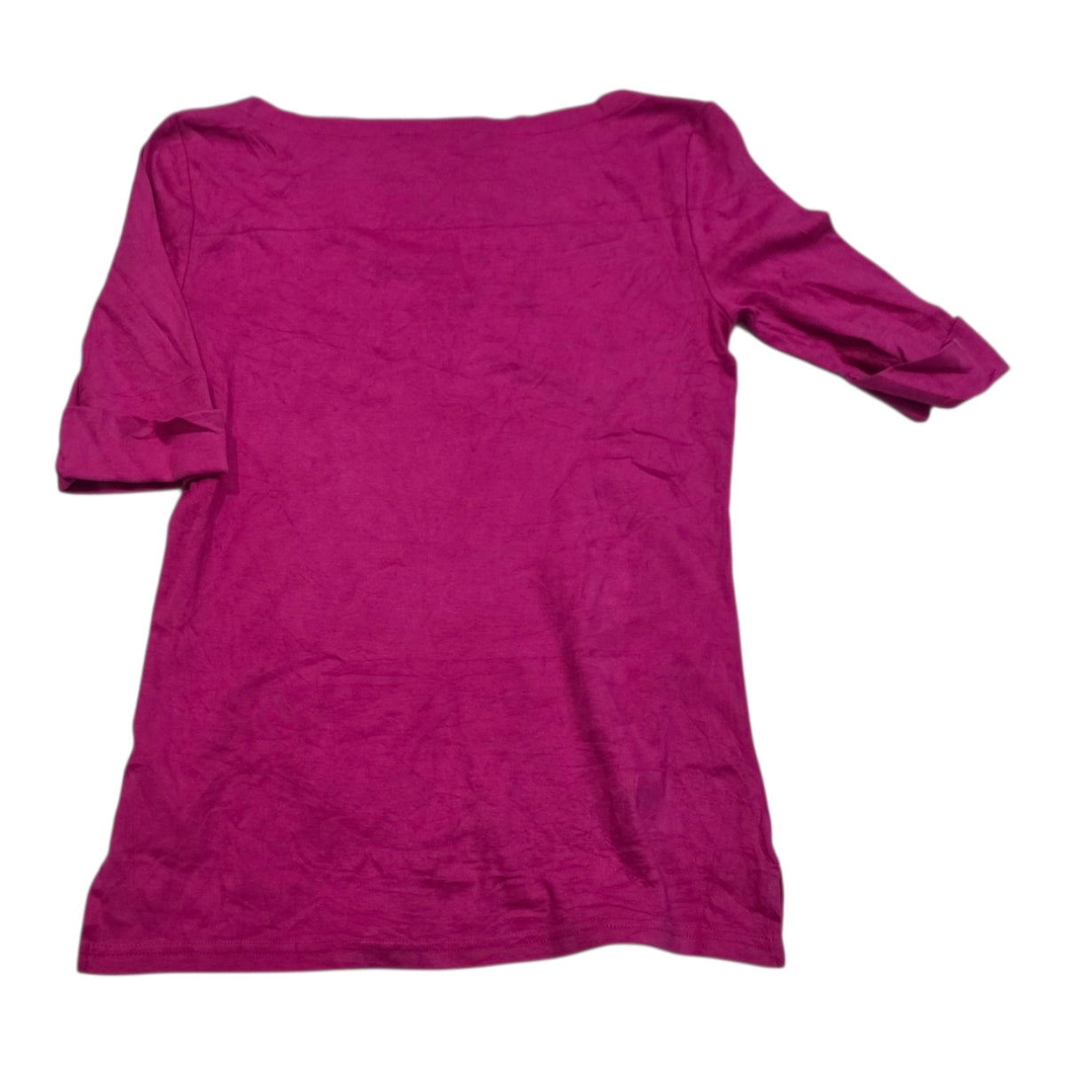 Playera Ralph Lauren Tallachica Color Bugambilia Manga Corta