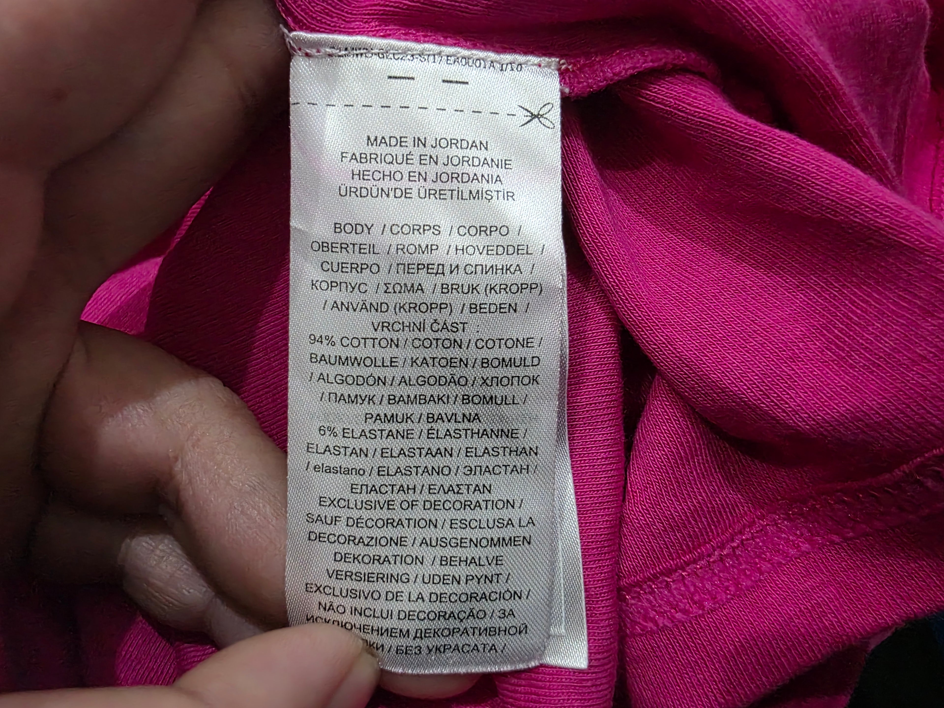 Playera Ralph Lauren Tallachica Color Bugambilia Manga Corta