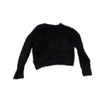 Suéter Peluche Allsaints Negro Con Destellos Talla Grande