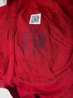 Playera Polo Ralph Lauren Mujer Extra Grande Roja Poni Azul