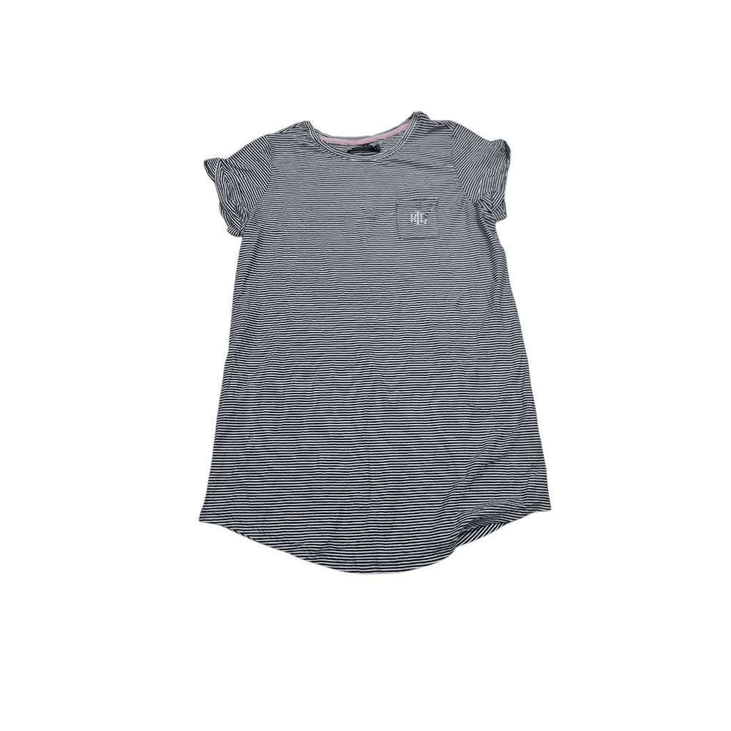 Camison Ralph Lauren Mujer Extra Grande Rayado Azul/blanco