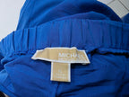 Pantalon Suelto Michael Kors Extra Grande De Mujer Azul