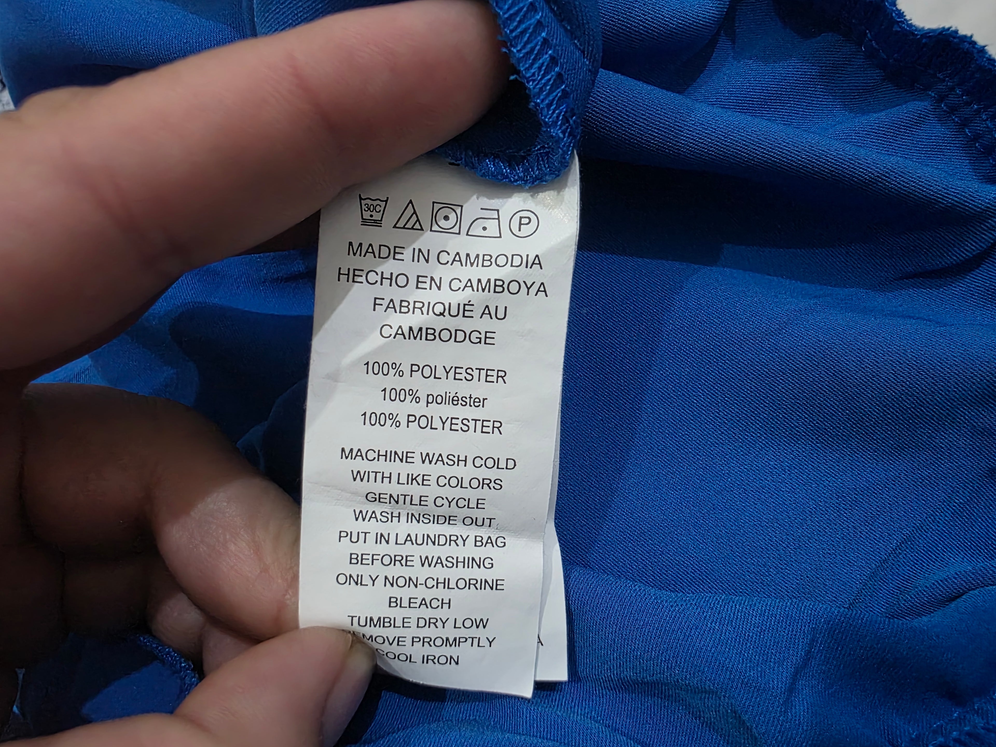 Pantalon Suelto Michael Kors Extra Grande De Mujer Azul