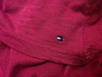 Blusa Campesina Tommy Hilfiger Mujer Extra Chica Rojablanco