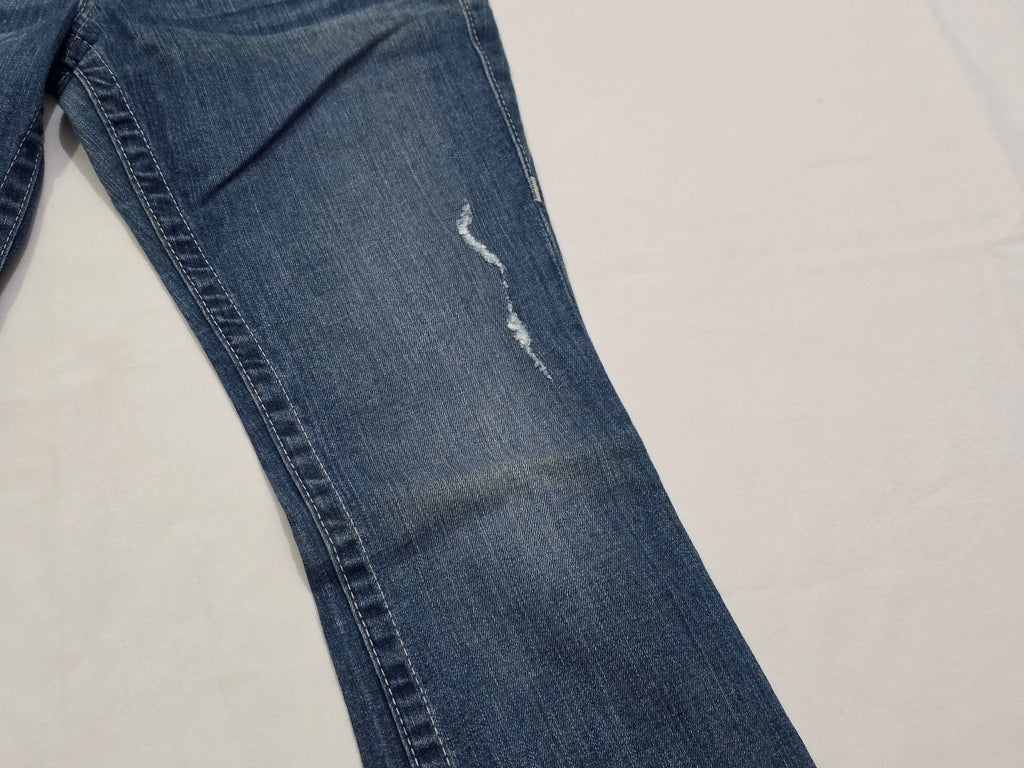 Pantalon True Religion Talla 25 Boot Cut De Mezclilla Azul