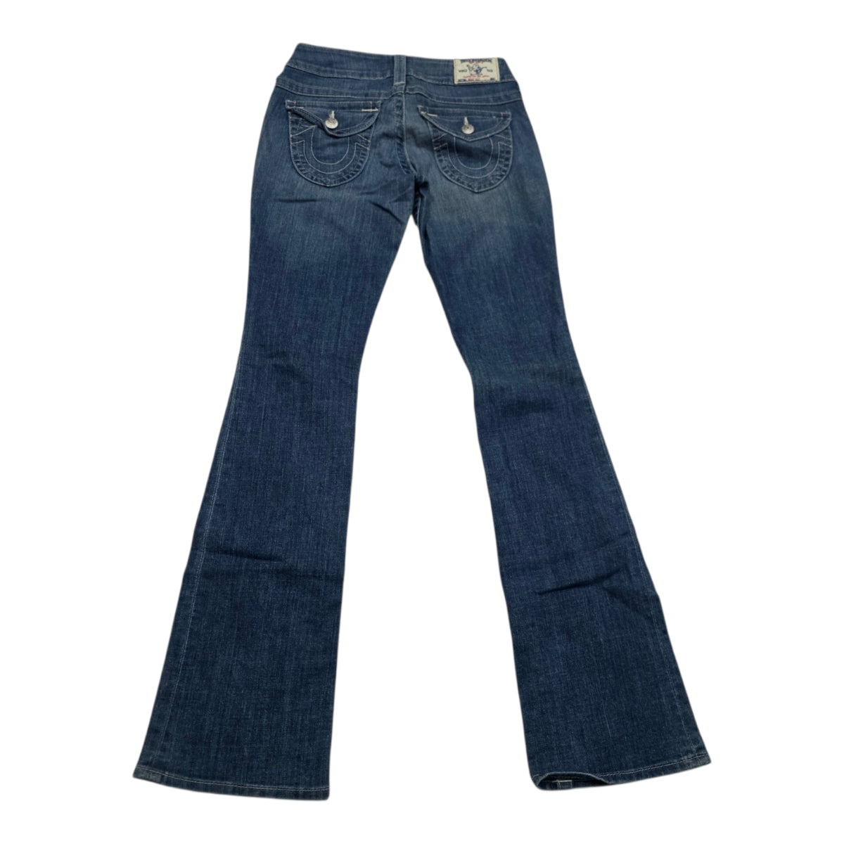 Pantalon True Religion Talla 25 Boot Cut De Mezclilla Azul