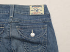 Pantalon True Religion Talla 25 Boot Cut De Mezclilla Azul