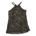 Blusa Michael Kors Sin Mangas Talla 6 Color Cafe