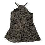 Blusa Michael Kors Sin Mangas Talla 6 Color Cafe