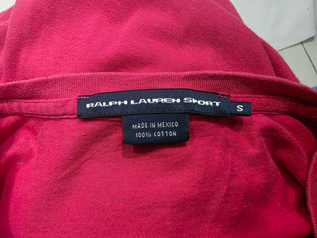 Playera Ralph Laurensport Rosa Poni Verde Chica Manga Corta