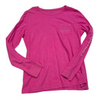Playera Vineyard Vines De Mujer Talla Chica Rosa Manga Larga