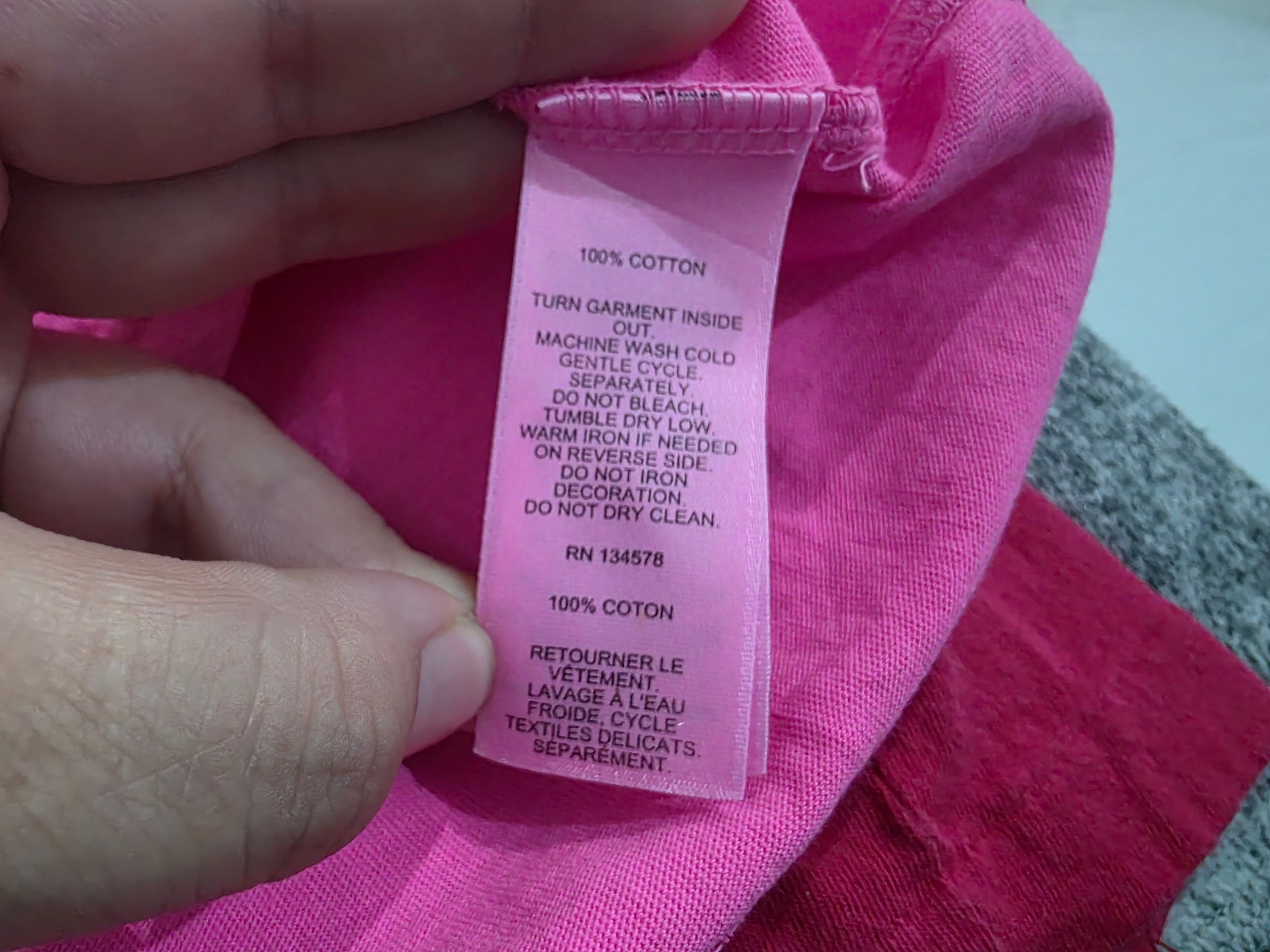 Playera Vineyard Vines De Mujer Talla Chica Rosa Manga Larga