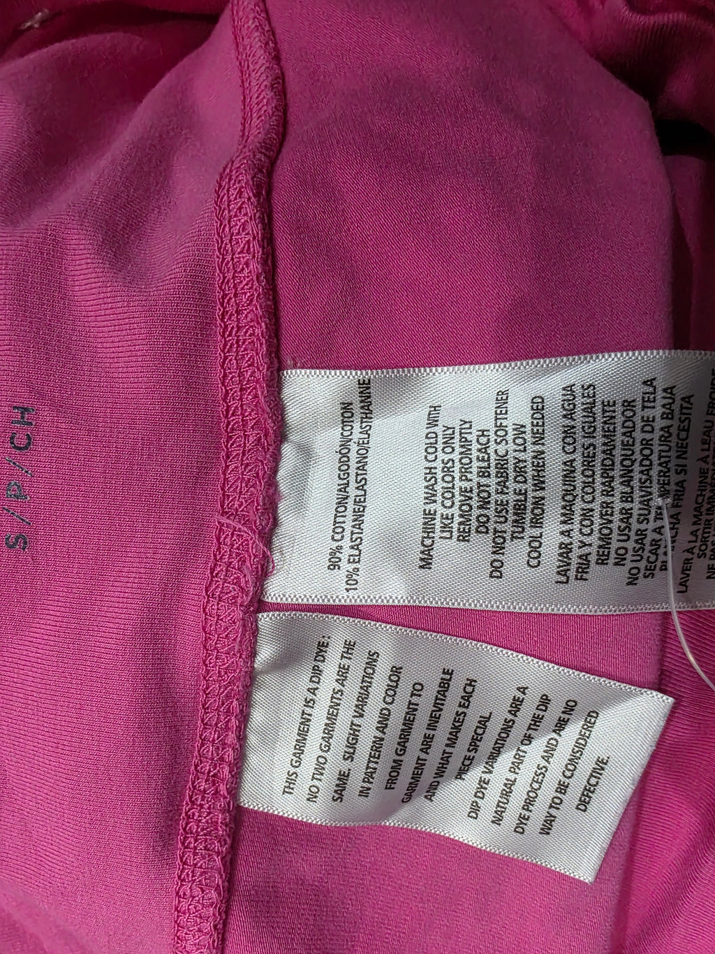 Biker Tommy Hilfiger De Mujer Talla Chica Rosa/blanco